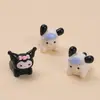 Animales Lindos de Dibujos Animados Accesorios DIY Decoraciones de Pegamento de Crema Pinzas para el Cabello Charms para Zuecos Partes Pequeñas de Resina