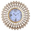 Relógio decorativo antigo Casa relógio face digital estéreo quadro oco design relógio de parede varredura relógio de quartzo na hora