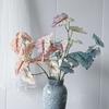 11 Hojas de Lluvia de Primavera Bifurcadas, Hojas de Lirio de Calas Simuladas, Hojas de Boda en el Bosque, Plantas Verdes Impresas en 3D, Plantas Simuladas para Decoración del Hogar