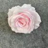 Cabeza de Flor Rosa Anna 10cm Tela de Seda Flor Artificial Decoración de Boda Pasador Flor Manualidades Corona Flor Falsa Rosa
