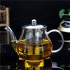 Conjunto de Chá Bule de Vidro para Uso Doméstico, Resistente a Altas Temperaturas, Espessado, com Filtro Separado, Adequado para Fogão Elétrico de Cerâmica