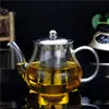 Tetera Juego de Té de Vidrio Tetera Doméstica para Agua de Té Resistente a Altas Temperaturas Filtro Separador Espesado Tetera Eléctrica de Cerámica