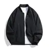 Chaqueta de Béisbol Versátil de Corte Holgado Estilo Americano para Hombre de Primavera y Otoño, Chaqueta de Piloto Sencilla y Elegante, Chaqueta de Moda Única y Tendencia para Hombre