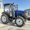 Tractor Lovol OuBao 1004 de Cuatro Ruedas Alta Potencia Siembra Rotocultivo Arado Tractor Diésel Multifuncional de Cuatro Ruedas