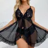 Comercio Exterior Transfronterizo Lencería Sexy Europea y Americana para Mujer, Bragas de Encaje Transparentes, Conjunto de Ligas al por Mayor para Mujer