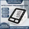 Monitor de presión arterial inteligente tipo brazalete, dispositivo médico de precisión totalmente automático para medir la presión arterial y la frecuencia cardíaca en la parte superior del brazo, uso doméstico, personalización OEM