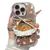 Cesta de Flores Pequeña Bordada Aplicable a Funda de Teléfono oppo/VIVOS30 Y200 Creativa RENO14/Xiaomi Funda Protectora