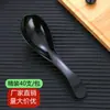 Cucharas desechables, cucharas de sopa de plástico de grado comercial, para catering y para llevar, cucharas pequeñas transparentes, empaquetadas individualmente, para remover y servir sopa