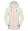Nova Jaqueta Leve para Exterior com Logo Personalizado, Impermeável e à Prova de Vento, Casaco Feminino Três em Um, Uniforme de Fábrica, Roupa de Trabalho com Texto Impresso