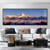 Pintura decorativa para sala de estar com atmosfera Jinshan pintura de pendurar de alta qualidade mural para parede de fundo de sofá de escritório pintura de paisagem