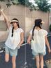 Camisa tipo Muñeca con Mangas de Campana Estilo Sal Centípedo Amarillo para Mujer Verano 2025 Camisa Holgada Casual para Mujer 142Ch475