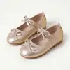 Sapatos de Moda para Meninas com Solado Macio e Laço 2026 Novo Estilo Coreano Versátil Sapatos de Princesa para Menininhas