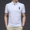 Verano Nueva Camiseta de Manga Corta Paul para Hombre Camisa Polo Solapa Bordada Moda Delgada Camisa Polo para Hombre Venta al por Mayor