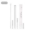 Popote Tritan Extendido Juego de Popotes Metálicos de Acero Inoxidable 304 Popote para Bebida Té con Leche Reutilizable Popote para Vaso de Agua