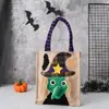 Decorações de Sacola de Doces de Halloween Sacola de Abóbora Portátil Crianças do Jardim de Infância Arranjo de Cena de Doces Sacola de Presente Sacola de Pano