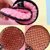 Esponja Limpiadora Facial con Forma de Piña de Venta Caliente, Esponja Desmaquillante a Base de Agua para Personas Perezosas, Esponja Húmeda Limpiadora Redonda Lavable de Doble Cara, Desmaquillante