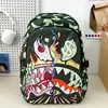 Mochila Escolar Leve Impermeável Colorida de Tubarão Nova Transfronteiriça para Estudantes Estampada Grande Capacidade Desenho Animado Personalizado Moda Mochila