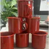 Atacado de Fábrica Caneca de Esmalte Espessa à Moda Antiga Criativa Caneca de Café Caneca para Exterior Caneca de Esmalte de Alto Valor Nostálgica