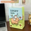 Bolsa de Papel Kraft a Cuadros de Color Estilo Coreano Bolsa de Papel para Regalo Pequeño Bolsa de Papel para Regalo Bolsa de Almacenamiento Linda Acabado de Almacenamiento Moderna