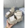 Sandalias Romanas de Punta Redonda para Mujer, Nuevo Estilo Verano 2026, Plataforma de Suela Gruesa, Aspecto de Alta Gama, Sandalias Casuales con Punta Abierta