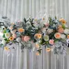 Arreglos florales para bodas, caminos de flores, flores de seda, decoraciones para lugares de bodas, arreglos florales terminados