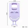 Curvador de Cílios de Plástico para Curvatura e Modelagem Naturais, Ferramenta Auxiliar para Cílios, Mini Curvador de Cílios Parcial em Formato de Girassol para Iniciantes