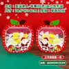 Bolsas de regalo de Navidad novedosas transfronterizas, bolsas selladas de dulces y snacks de Santa Claus, bolsas de embalaje de alimentos al por mayor