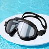 Gafas de natación galvanizadas con marco grande para adultos, impermeables, antivaho, HD, protección ocular, gafas de natación para hombres y mujeres, fabricantes, generación mayorista