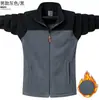 Casaco Cardigan Masculino de Lã Grossa Tamanho Grande Esportivo Casual Antiestático Com Gola Quente Solto