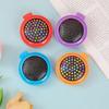 Peine Espejo Plegable, Mini Peine Portátil con Cojín de Aire, Peine de Airbag para Niñas, Peine Masajeador, Peine con Espejo Integrado, Esencial de Viaje para el Cuidado del Cabello