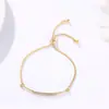 Explosiones de TikTok Pulsera de Flor de Circonita Pulsera de Celebridad de Internet Femenina Diseño Minimalista Coreano Pulsera Personalizada Fábrica de Joyería