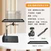 Suporte de projetor simples de chão para mesa, para cinema em casa interno e externo, projeção e reprodução de vídeo, sem necessidade de perfuração, com bandeja para placa de som