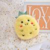 Boneca de Pelúcia Bordada com Frutas Desenho Animado Pequeno Pingente Broche Chaveiro de Bolsa Acessórios Preenchidos com Algodão