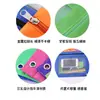 Bolsa para Lápices Lecai de 12 Colores con Tres Agujeros, Bolsa para Papelería B5, Bolsa para Documentos, Transparente Transfronteriza, Gran Capacidad, Bolsa de Almacenamiento con Tres Agujeros