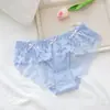 Calcinhas de Renda Estilo Japonês Puro Desejo Renda Sexy Calcinhas Sem Costura Femininas Cintura Média Calcinhas de Malha Respirável Femininas Que Moldam o Quadril