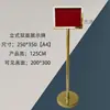 Suporte de Chão Dupla Face em Aço Inoxidável Placa de Água Placa Externa Placa de Exibição A4 Quadro de Avisos A3 Placa de Boas-Vindas Concierge