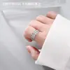 Anillo Retro Viejo de Mahjong, Diseño de Nicho Moderno y Creativo, Anillo de Dedo Índice de Gama Alta, Anillo Abierto Elegante Personalizado