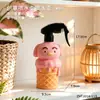 Cono de Helado Kuromi Botella Pequeña con Atomizador para Regar Plantas, Regadera Tipo Presión, Herramienta de Riego para Jardinería