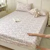 Funda de cama/colchón de una sola capa con impresión personalizada hecha de tela gruesa vieja, también adecuada como funda de alfombrilla fresca