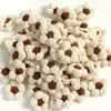 Flor de Pompom Flor de Crochê Flor de Crochê Tricotada Pura Feita à Mão DIY Flor de Crochê Roupas Acessórios de Cabelo Materiais e Acessórios
