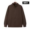 Moletom Liso com Zíper, Roupas de Trabalho Personalizadas com Logo Impresso, Uniformes Escolares Tendência, Bordado de Manga Longa Escolar, Personalização para Construção de Comunidade