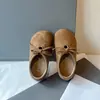 Zapatos Casuales de Cuero para Niños 2026 Verano Nuevos Versión Coreana Retro Zapatos de Princesa para Niños Mayores con Lazo