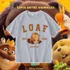 2026 Nuevo Plan de Transformación del Castor Hoppers Camiseta de Manga Corta de Algodón Puro para Niños Tops de Dibujos Animados de Verano para Niños y Niñas