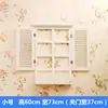Accesorios para el hogar estilo mediterráneo ventana falsa estilo europeo ventana falsa colgante de pared caja de medidor pastoral decoración de pared decoración de pared