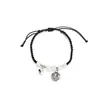 Moda Nicho estilo chino Pulsera Fu para mujer vintage Pulsera tejida de ópalo sentido del diseño Pulsera de la suerte al por mayor