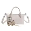 Bolso de Mano Cuadrado Pequeño Transfronterizo Simple y Elegante, Bolso de Hombro Nuevo Primavera/Verano 2026 con un Tacto Versátil y de Alta Gama, Bolso Cruzado
