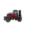 Caminhão de Manuseio de Materiais Todo-o-Terreno, Empilhadeira Ride-On com Tração nas Quatro Rodas, Caminhão para Manuseio e Carregamento em Armazéns e Docas