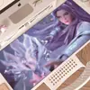 Yunxiao Alfombrilla de Ratón Extra Grande Diosa China Anime Oficina Teclado de Computadora Pad Gaming Gruesa Borde Bloqueado de Escritorio Almohadilla de Goma