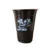 Vaso de plástico desechable para beerpong, vaso de tenis de mesa PP de dos colores, vaso de cerveza de 16 oz, juego de fiesta, vaso individual