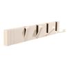Gancho invisible de color blanco crema para colgar en la pared, para puerta, probador, puerta de entrada plegable, gancho para campana, perforador